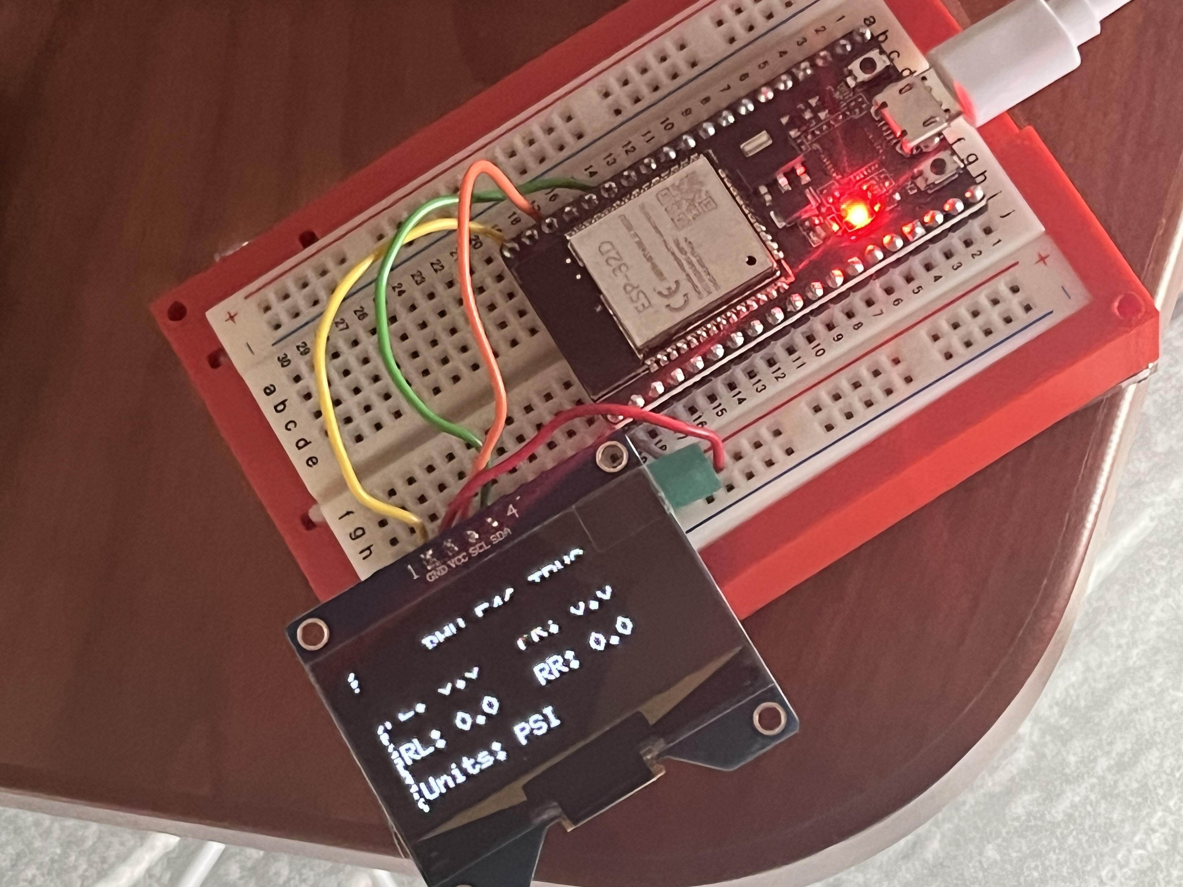 TPMS OLED BLE demo